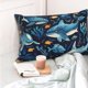 thumbnail image 4 of Balery Playful Whales Underwater Scene Funda de Cojín Estampada, Regalos para Mujeres, Regalos de Amor para Ella, Regalos para Novia o Esposa, Funda de Almohada-14"x20", 4 of 6
