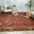 thumbnail image 2 of Nourison  Rhapsody Red Rug - 5'6" x 8', 2 of 5
