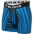 thumbnail image 3 of T Bloke Men Briefs, Set of 2, Black & Blue/Black Printed Size XL Boys Briefs, 3 of 6