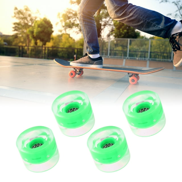 Roues de Longboard, Matériau PU 78A Roue de Planche à Roulettes Finition Soignée pour Extérieur pour Cruiser Board Noir,Rouge,Bleu Ciel,Saphir,Vert,Violet,Rose,Rose Rouge,Blanc,Jaune