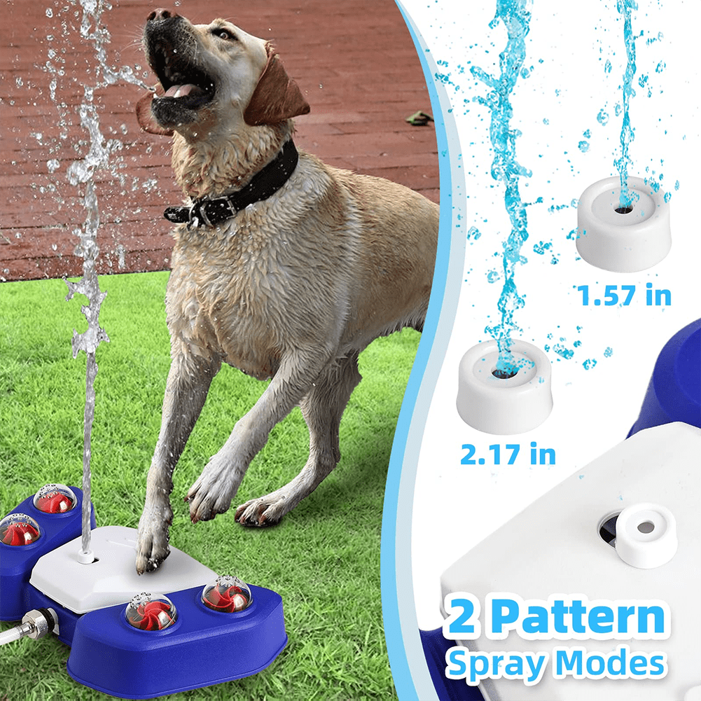 Dog sprinkler toy online