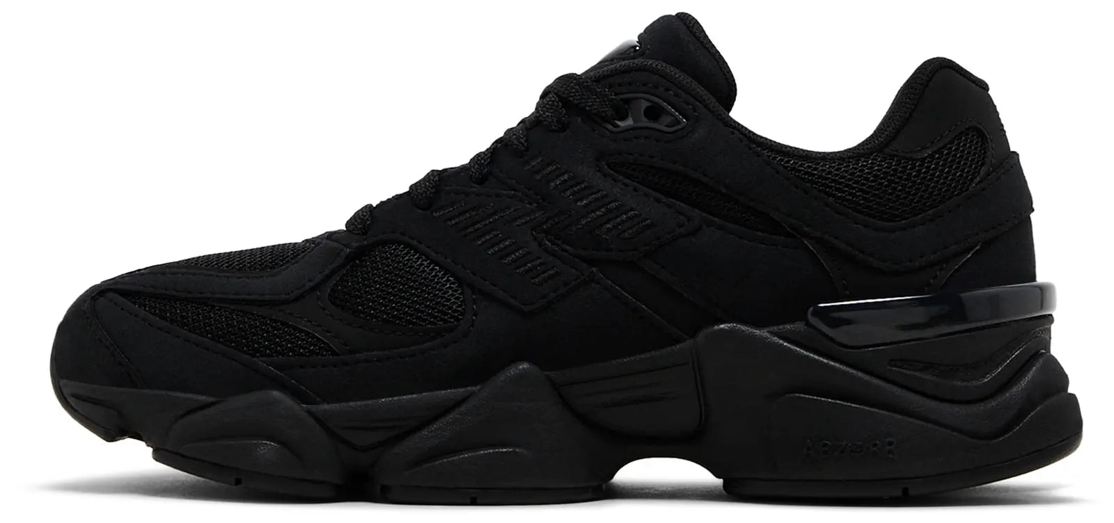 New Balance 9060 Triple Black (GS) - Walmart.com