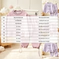 thumbnail image 6 of Mnyotv Baby Girl Fall Spring Clothes Cartoon Print Tops Casual Sweatpants 2Pcs Set Toddler Girls Outfits Size 5-6 Years, 6 of 7
