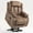Brown, variant on Lift Chairs for Elderly, 23in Oversized Lift Recliners 330b Capacity, Power Lift Recliner Chair for Living Room, Heavy-Duty Theater Recliner Sofa, with Massage and Heat Function, Gray Blue