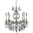 thumbnail image 2 of Elegant Lighting 9508D24PW-RC 24 Dia. x 26 H in. Marseille Hanging Fixture, Royal Cut - Pewter, 2 of 2