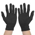 thumbnail image 1 of Conductive Fiber Gloves Anti-static Gloves Conductive Electrode Gloves Fiber Gloves Electrode Gloves 1 Pair Conductive Fiber Gloves AntiStatic Odor Removal  Comfortable Gloves, 1 of 8