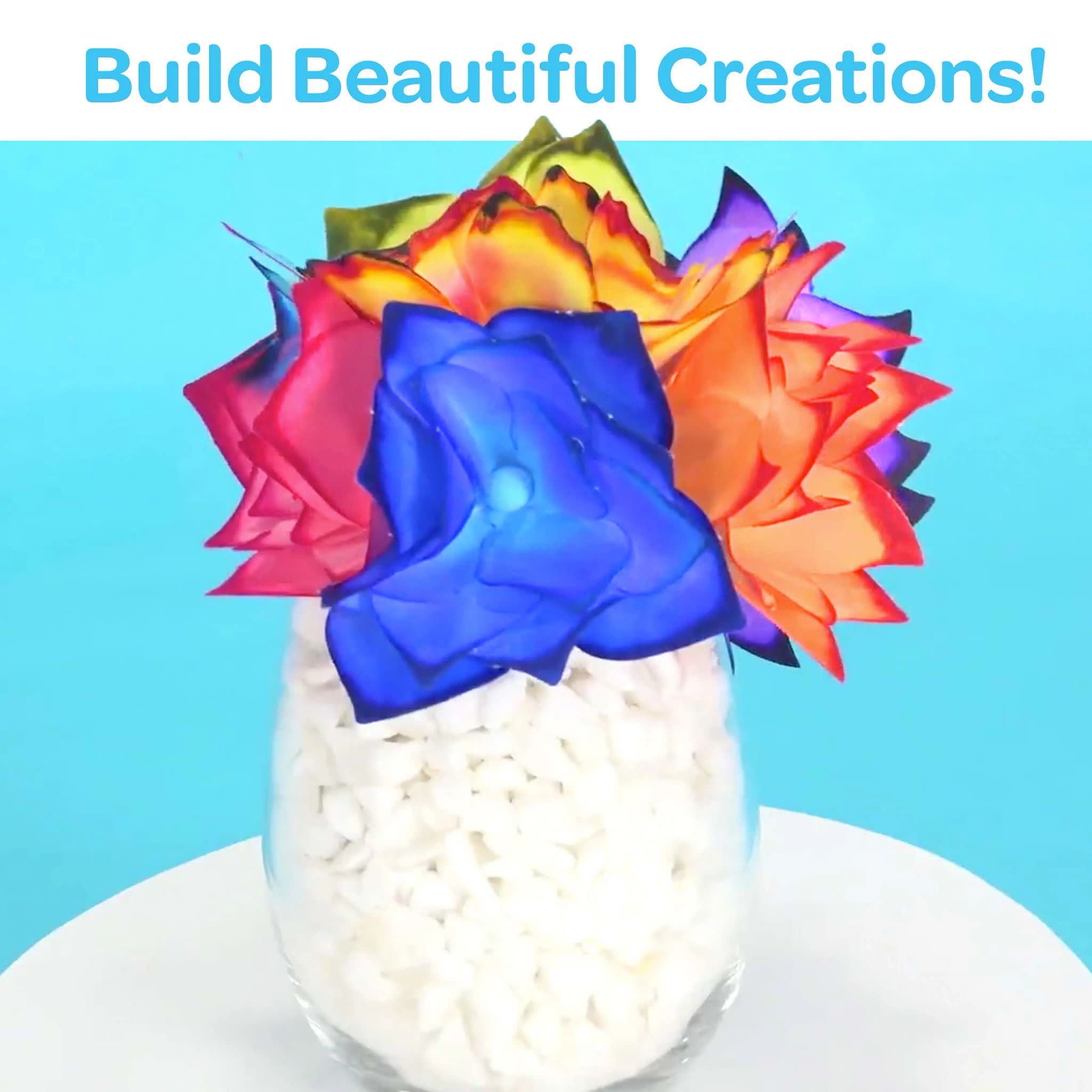 Crayola Paper Flower Science Kits for Kids, Stem Toy, Educational Gifts for Teens, Arts & Crafts Set