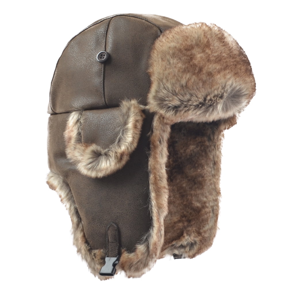 Janey&Rubbins Cold Weather Rassian Cossack Trooper Bomber Pilot Hat ...