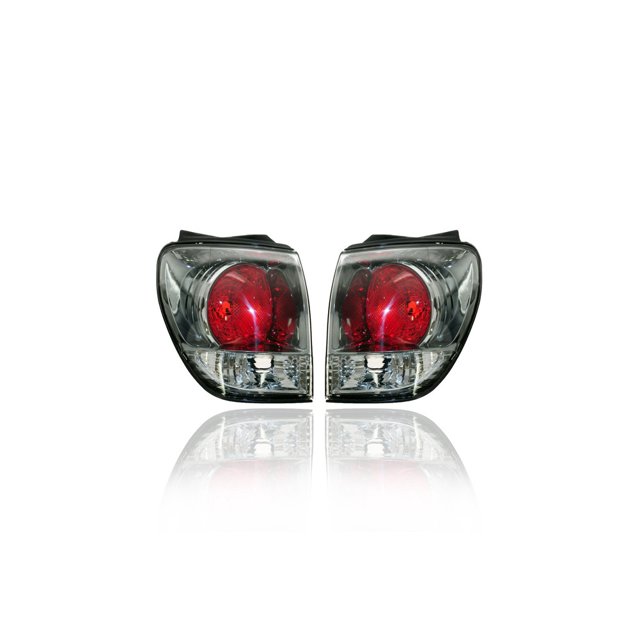 Tail Light - Compatible/Replacement for '01-03 Lexus RX300 - Outer On Body Quarter Panel, Halogen - Pair, Left Driver + Right Passenger Set - 8155048020, 8156048020