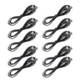 thumbnail image 1 of 10 Piezas USB 2.0 Impresora Cable Escáner USB Tipo Cable Carga Rápida Nylon 0.3 metros shamjiam  Cable de impresora, 1 of 9