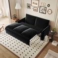 thumbnail image 2 of Black 3 - seat - Easy transformation function - Living room use - Breathable fabric comfort, 2 of 6