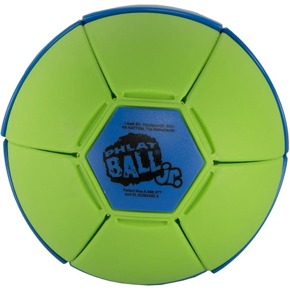 Goliath Sports Phlat Ball Jr. Throw and Catch Toy Pops Into a Ball, Blue/Green/Purple