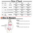 thumbnail image 2 of Mujeres Con Almohadillas en El Pecho Sin Soporte de Acero Con Cuello en V Cuello Halter Seaside Beach Swim Bikinis Set Split Traje de Baño Odeerbi ODB117479, 2 of 3