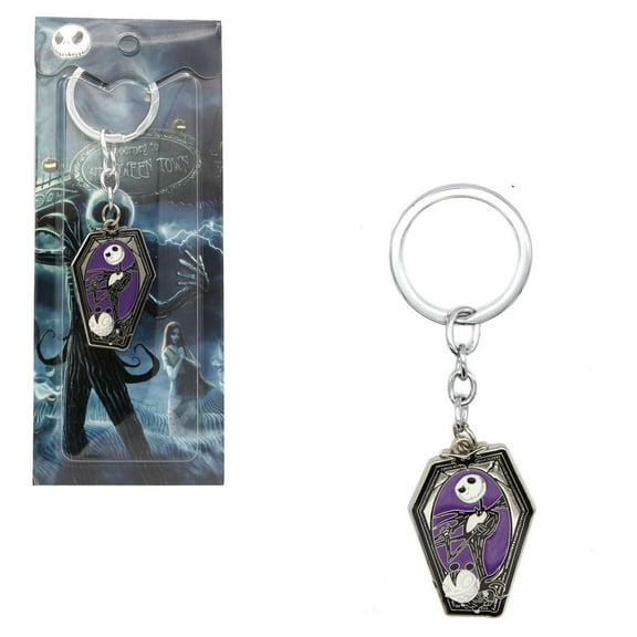 Jack Skellington Coffin - Nightmare Before Christmas 1.5" Keychain Pendant