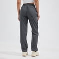 thumbnail image 3 of MASKERT Women's Hiking Pants-31" Lightweight Quick Dry Sweatpants Casual Safari Work Travel Outdoor Clothes Dark Gray（Size XS-XXXL）, 3 of 7