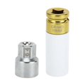 thumbnail image 1 of Ofertas Únicas 1 Juego de Tuerca de Bloqueo de Rueda para Porsche Cayenne Cayman 18 Dientes #64 Llave de Extracción de Tuerca Socket con Adaptador de 19 mm, 1 of 7