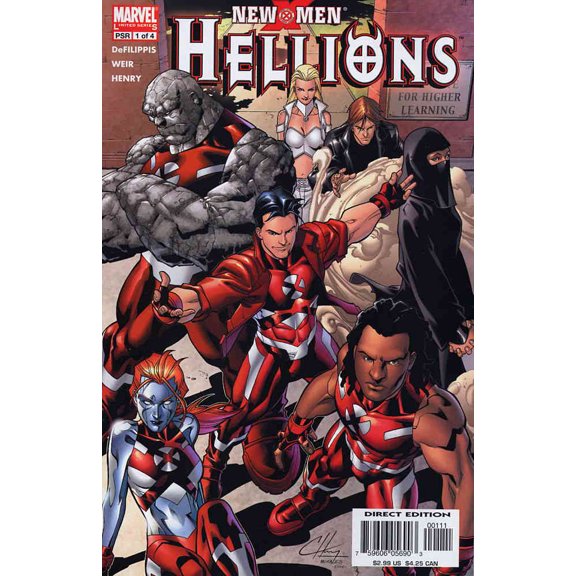 New X-Men: Hellions #1 VF ; Marvel Comic Book