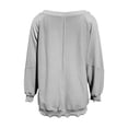 thumbnail image 5 of Zysthvn Fall Womens Sweatshirts Pullover Loose Fit Casual Long Sleeve Crewneck Solid Sweatshirts for Women Soft Tops, 5 of 6