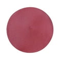 thumbnail image 2 of SugarBloom Round Woven Placemat Set of 4, 15-inch Non-Slip Tableware Mat, PP Woven Insulation Dining Table Pad, Kitchen Decor,Red, 2 of 5