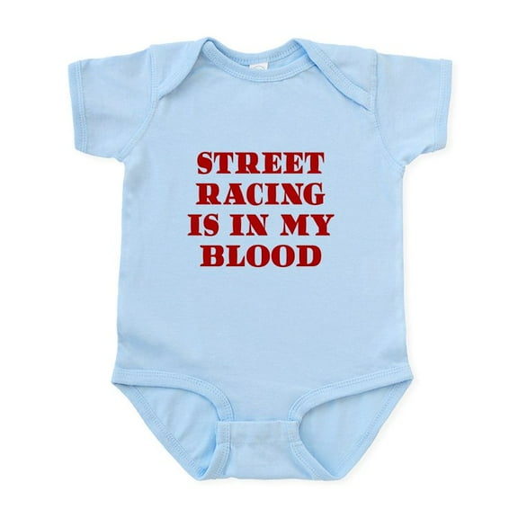 CafePress - Street Racing Infant Bodysuit - Baby Light Bodysuit, Size Newborn - 24 Months