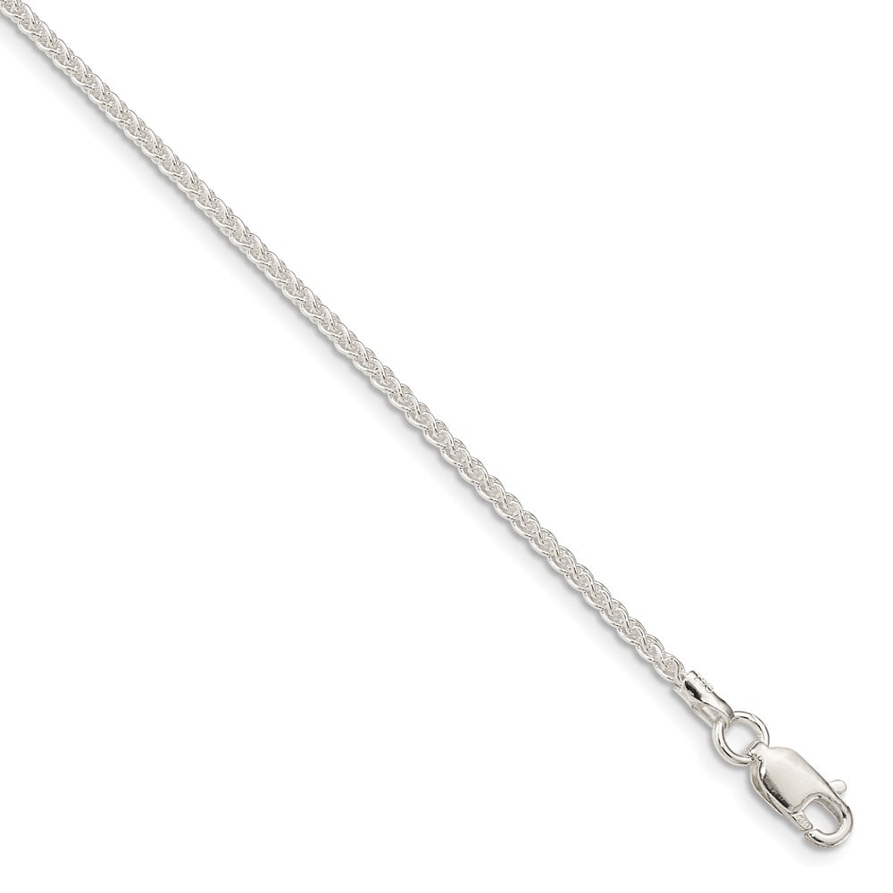 925 Sterling Silver Box Chain Necklace Jewelry Gifts for Women in Silver Choice of Lengths 16 18 20 24 22 26 28 30 36 and Variety of mm Options