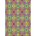 thumbnail image 1 of Ahgly Company Indoor Rectangle Patterned Raspberry Purple Abstract Area Rugs, 5' x 7', 1 of 6