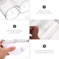 thumbnail image 4 of Wall Mount Laundry Detergent Dispenser Dry Food Storage Container Rice Dispenser, 4 of 6