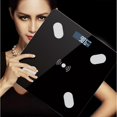 thumbnail image 2 of Digital Bathroom Scale, Slim Body Scale with High Precision Sensor, Smart Scale with Stepping Technology, Black, 2 of 5