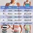 thumbnail image 3 of PNTUTB Women's Fashion Color Block Openwork Crew Neck Pullover Casual Comfortable Sleeveless Knit Tops, 3 of 6