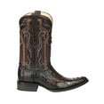 thumbnail image 3 of El General Men's Exotic Caiman Nuca Cowboy Boots - Brown 45082, 3 of 6
