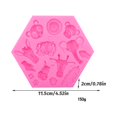thumbnail image 4 of Bearachild Molde de silicona con diseño de animales, hojas para hornear, Cupcake, Fondant, dibujos animados, fiesta de cumpleaños, dulces, Type3 NO3, 4 of 6