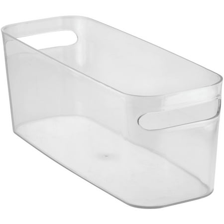InterDesign Una Bath Storage Bin, 16 x 6 x6