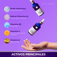 thumbnail image 3 of Serum Facial MIST JEWEL de Retinol + Vitamina B5 50 ML, 3 of 9