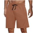 thumbnail image 3 of Men Summer Shorts Casual Fashion Solid With Pocket Elastic Waist Short Pants, 3 of 7