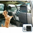 thumbnail image 1 of Dog Car Net Barrier for SUVs  Pet Barrier with Metal Hooks Stretchable Mesh  Car Divider, 1 of 7