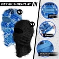 thumbnail image 3 of 2Pcs Adult Distressed Balaclava Ski Mask Full Face Knitted Balaclava Windproof Cool Ski Mask for Cold Weather, 3 of 6
