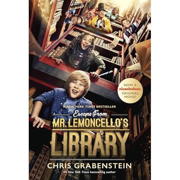 Pre-Owned Escape from Mr. Lemoncello's Library Movie Tie-In Edition (Paperback) 0525580379 9780525580379