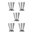 thumbnail image 1 of Bearachild Agitador de medición de escala precisa de acero inoxidable, agitadores de bebidas de vino, vasos de Bar estables, vaso ligero Type2 NO2, 1 of 1