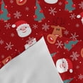 thumbnail image 6 of Christmas Farm Garland Stripes Round Tablecloth Waterproof Wedding Decor Table Cover Christmas Party Decorative Tablecloth, 6 of 6