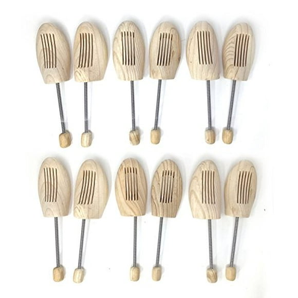Cedar Elements Little Wholesale Program - Solid Pine Shoe Tree - 6 Pairs (X-Large)