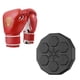 thumbnail image 2 of Máquina de boxeo con música inteligente kusrkot con guantes de boxeo Rojo, 2 of 8