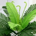 thumbnail image 5 of Artificial Foliage Plant Green Fern Artificial Greenery Leaves for Wedding Greenery Holiday Greens Decor, 5 of 6