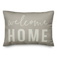 thumbnail image 2 of Creative Products Welcome Home on Gray 14x20 Indoor / Outdoor Pillow, 2 of 3