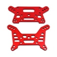 thumbnail image 1 of Xuanheng Front & Rear Shock Tower RC Car Parts for 1/7 Scale 7303 7304 Accessories Shock Mounts Aluminum Sturdy Quick Installation Red, 1 of 8