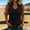 Black, variant on Women's Tie Bow Front Vest V Neck Sleeveless Wrap Tank Tops Summer Elegant Trendy Slim Fit Work Office Outfits