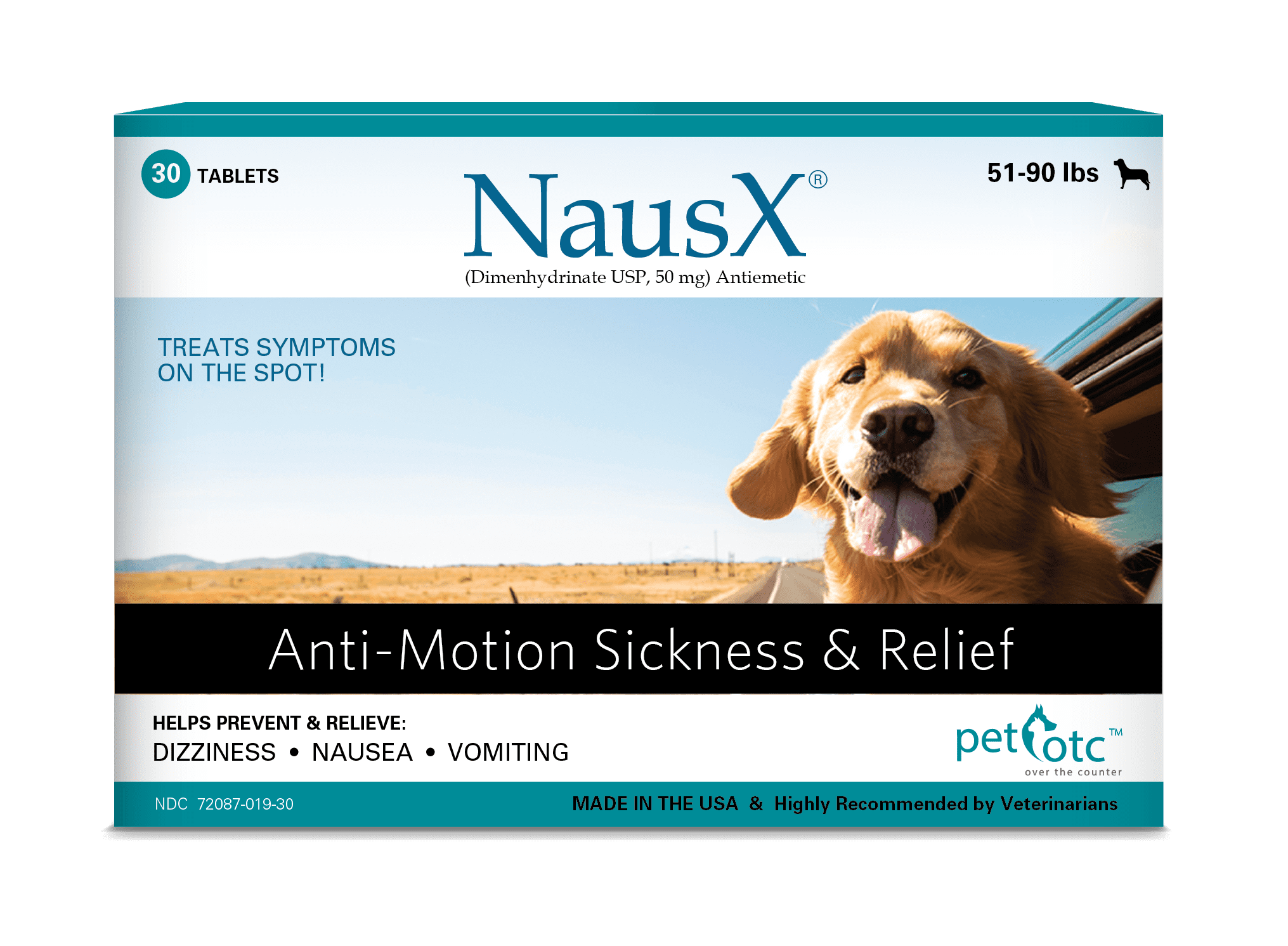 travel sickness tablets for dogs
