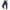 Blue, variant on Stamzod Womens Cropped Pants Summer Solid Color Stretch Waist Capri Pants with Pocket Casual Loose Pull On Capris for Women on Clearance Blue A M