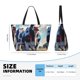 thumbnail image 4 of Easygdp Colorful Cow Pasture Bolsa de Viaje de Playa de Gran Capacidad, Bolsa Tote Perfecta para la Playa, Escapadas de Fin de Semana y Viajes, 4 of 7