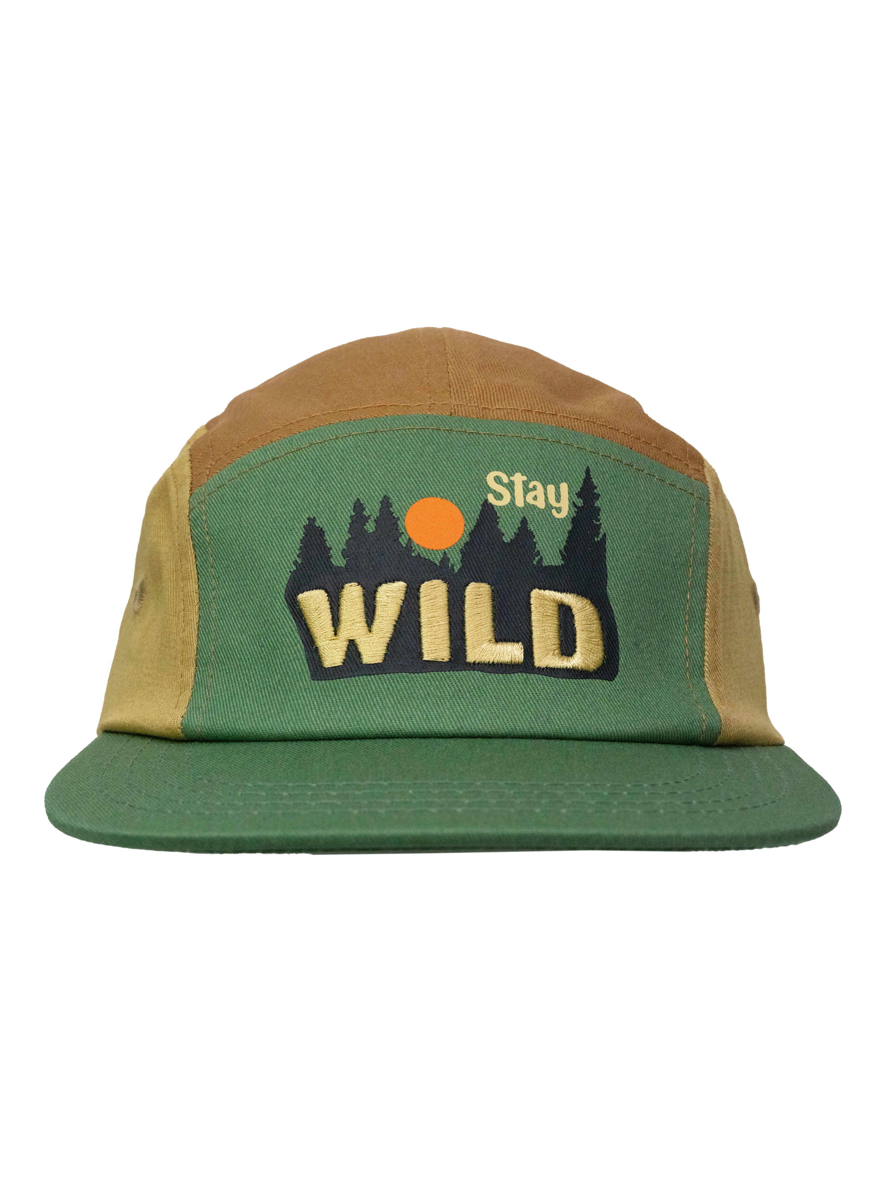 Wonder Nation Boys Stay Wild Baseball Hat One Size Fits Most