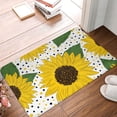 thumbnail image 4 of Goofa 16"x24" Inches Sunflowers Doormats for Outdoor Entrance - Non-Slip Welcome Mat, Heavy Duty Door Mats Outdoor, Spring Doormat, 4 of 9